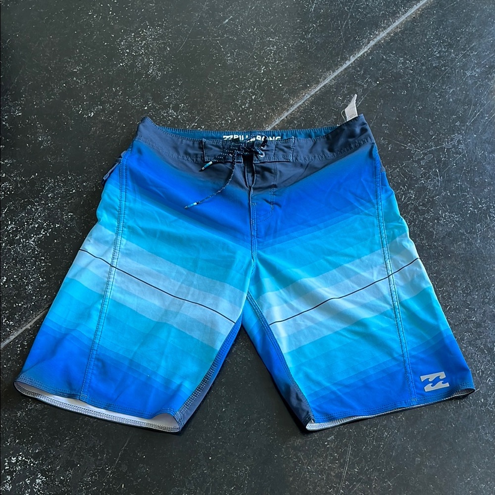 Boy’s Blue Billabong Gradient Board Shorts